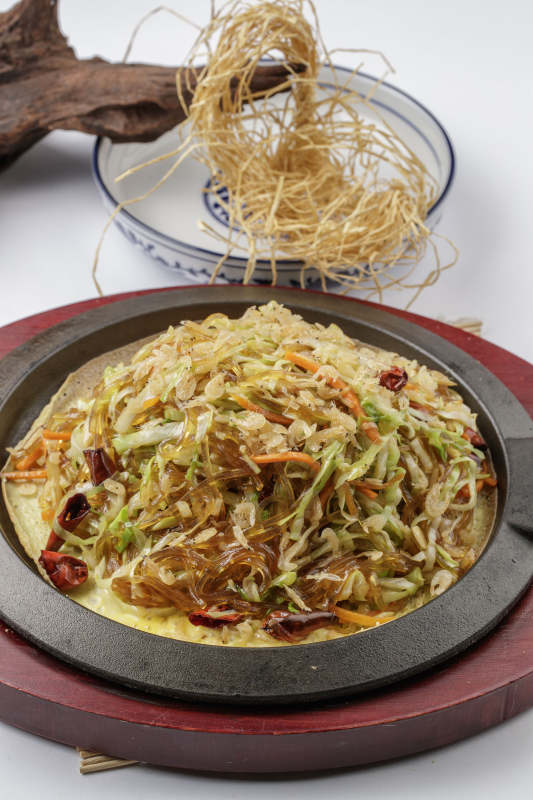 铁板包菜水晶粉