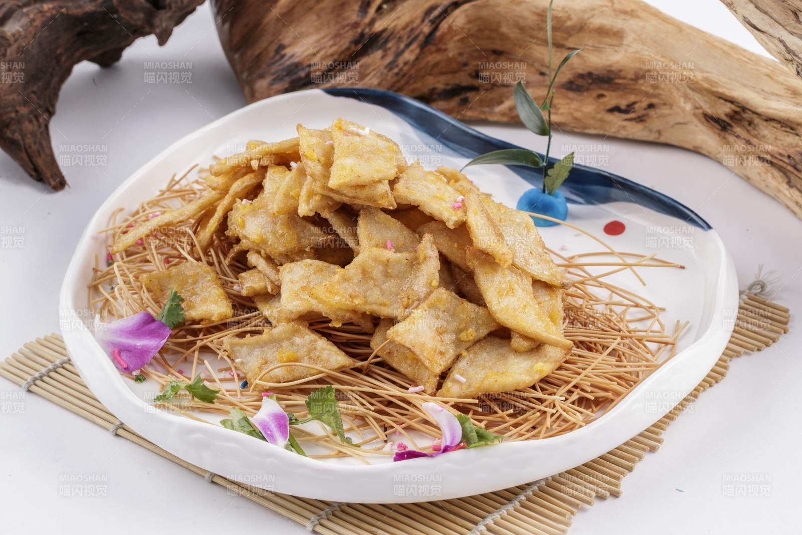 咸蛋黃焗里脊片