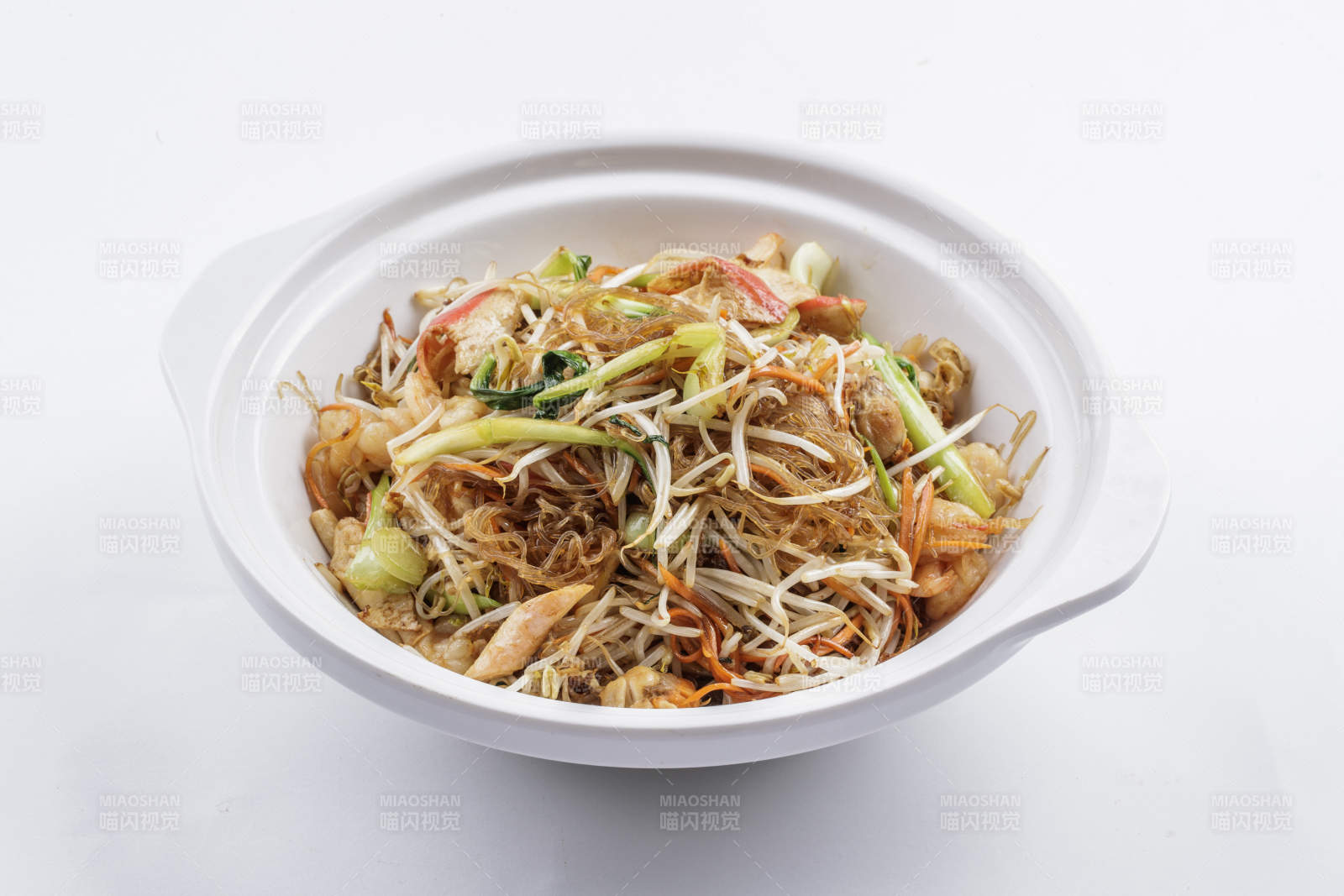 砂锅虾仁粉丝煲