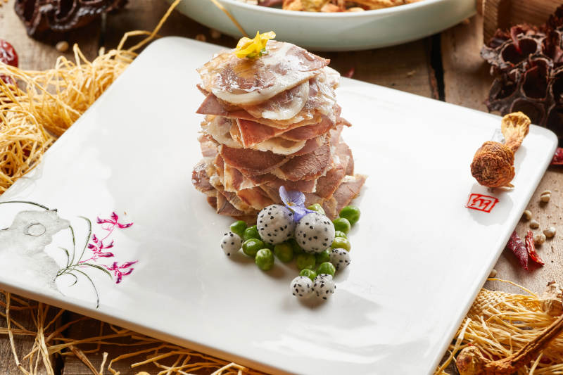 冷切千层熏肉片