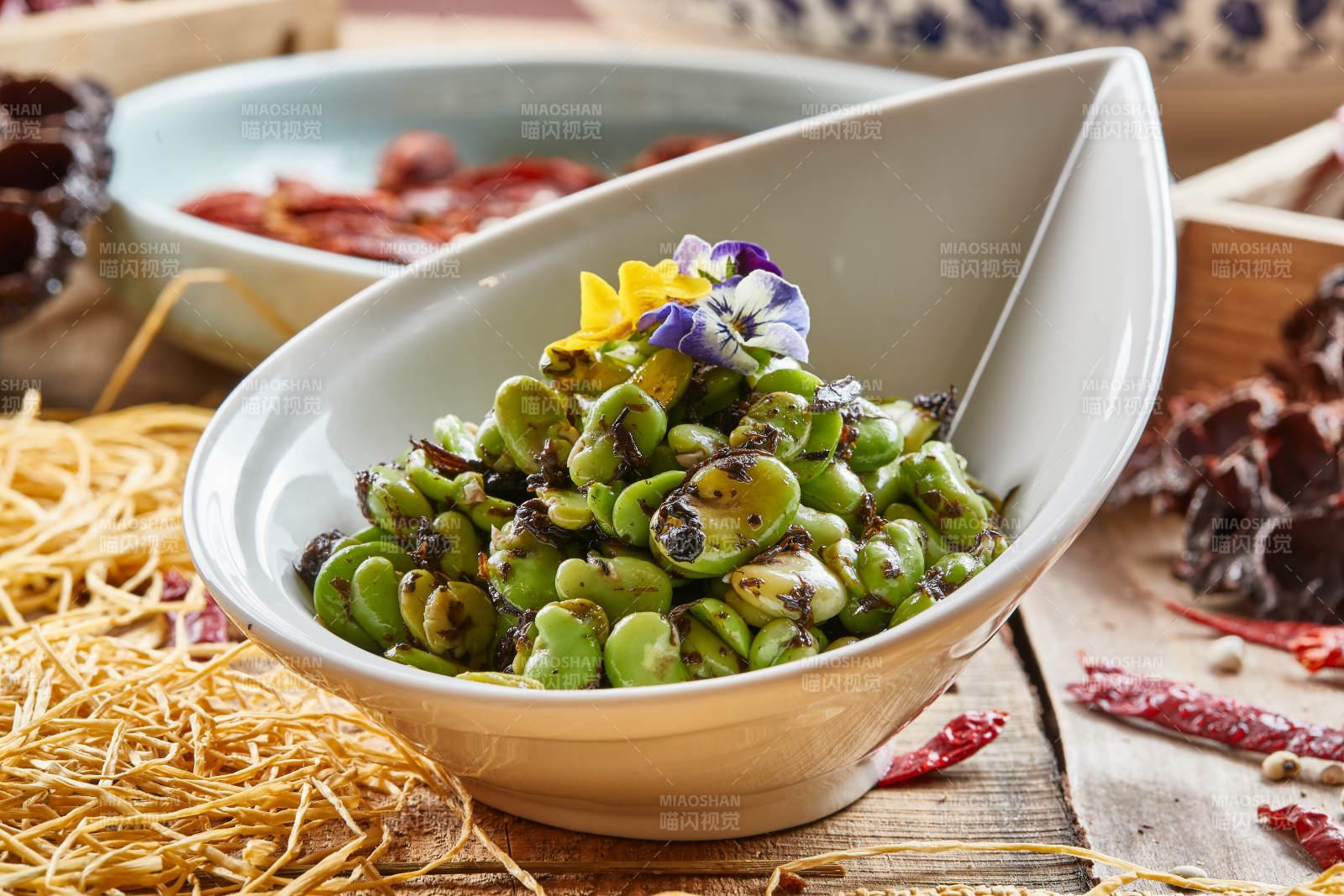 海苔青蠶豆蕓豆大豆瓣