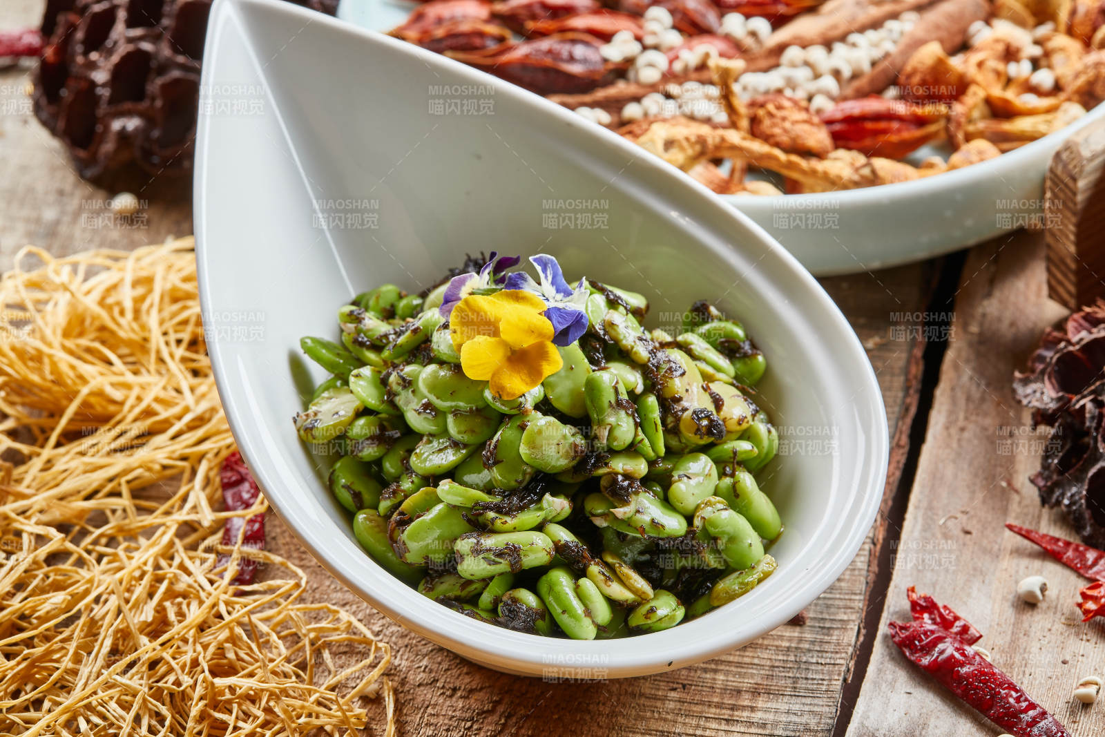 海苔青蠶豆蕓豆大豆瓣