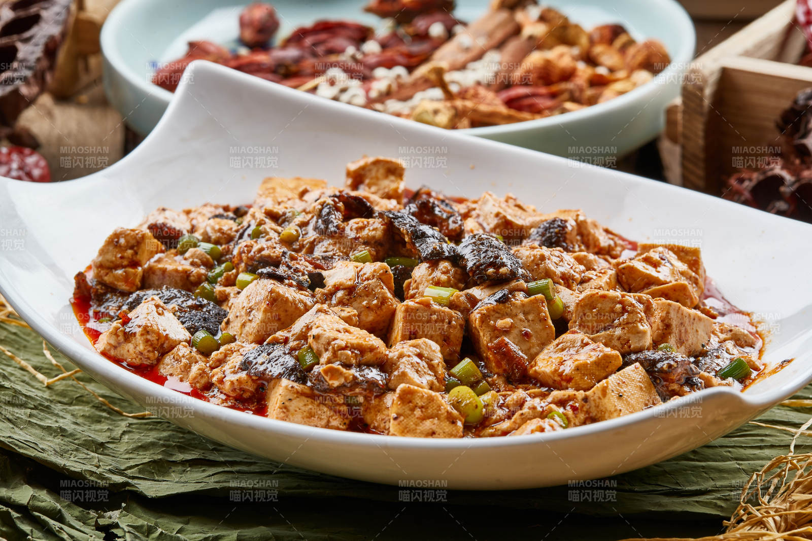 紅油皮參燒豆腐