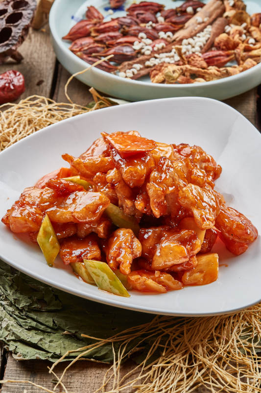 鍋包茄子糖醋熘