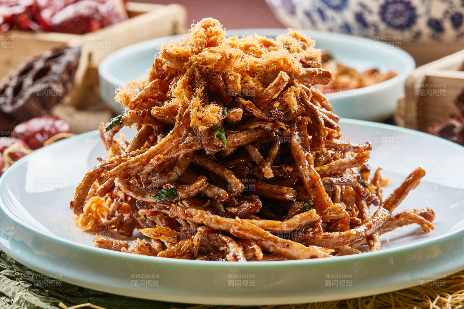 肉松糖醋茶樹菇