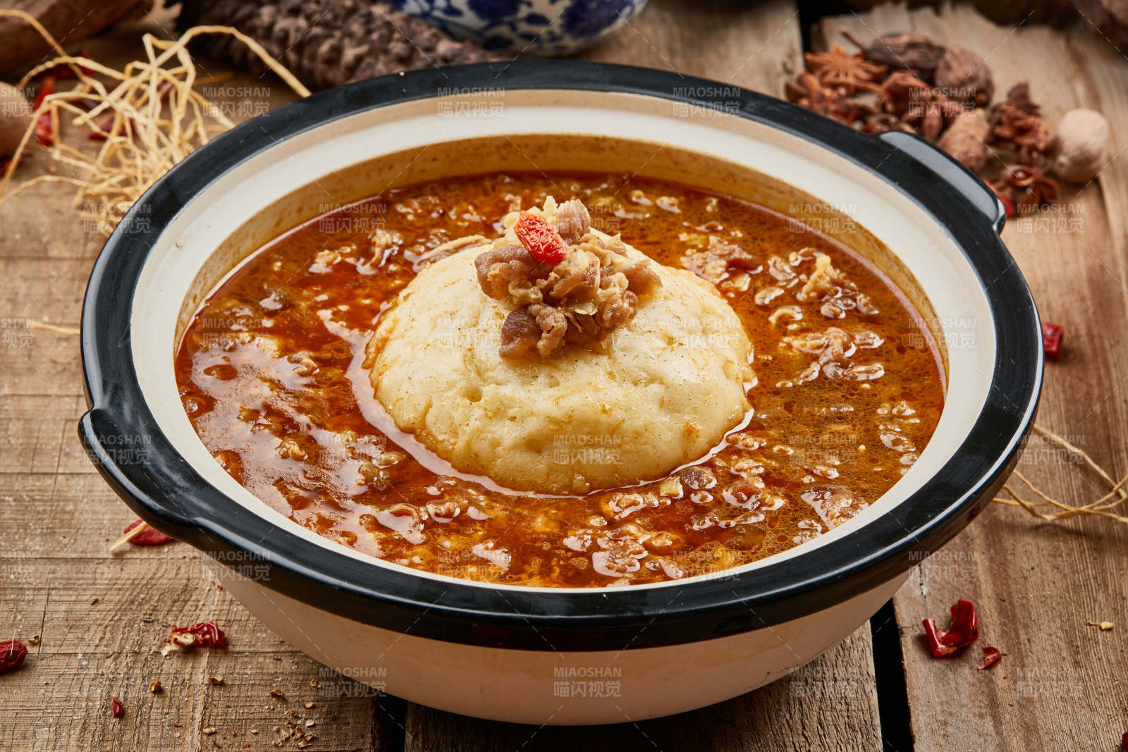 酸汤肉沫土豆泥