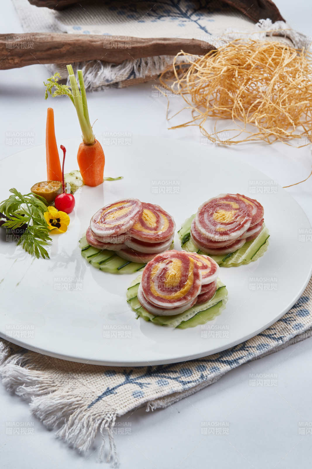 油炸玉子烧虾仁蛋卷