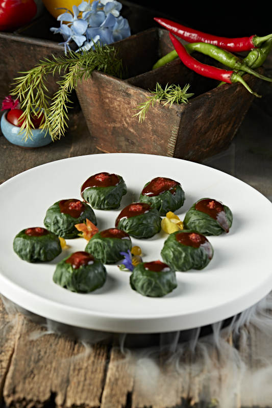 香蒸美味菠菜墩