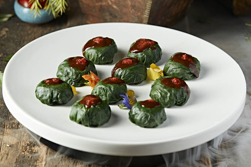 香蒸美味菠菜墩