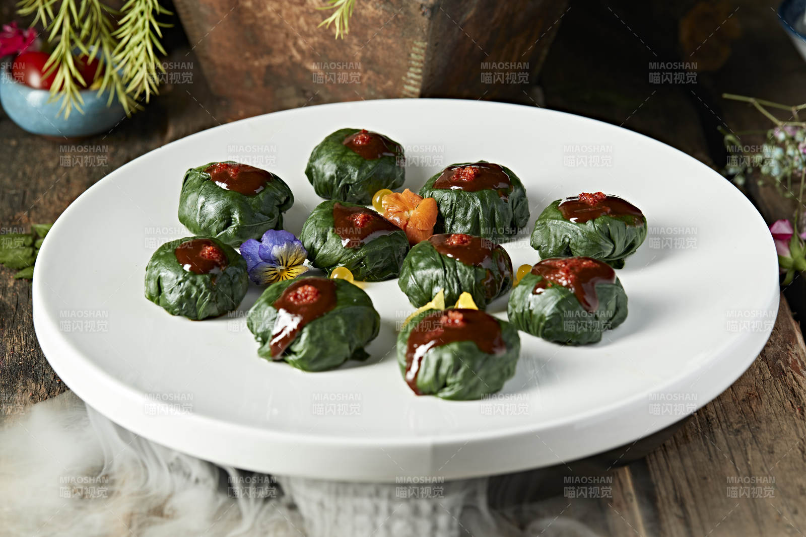 香蒸美味菠菜墩