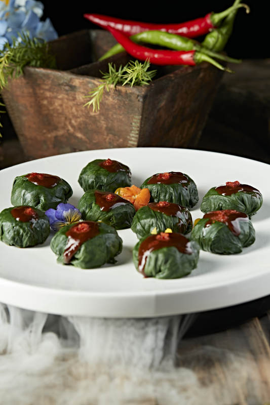 香蒸美味菠菜墩