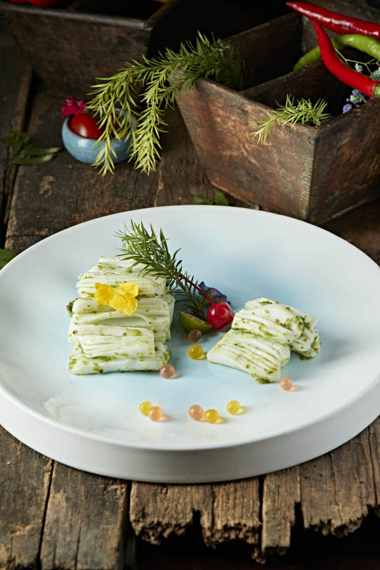 芥香山葵墨鱼花