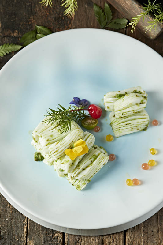 芥香山葵墨鱼花