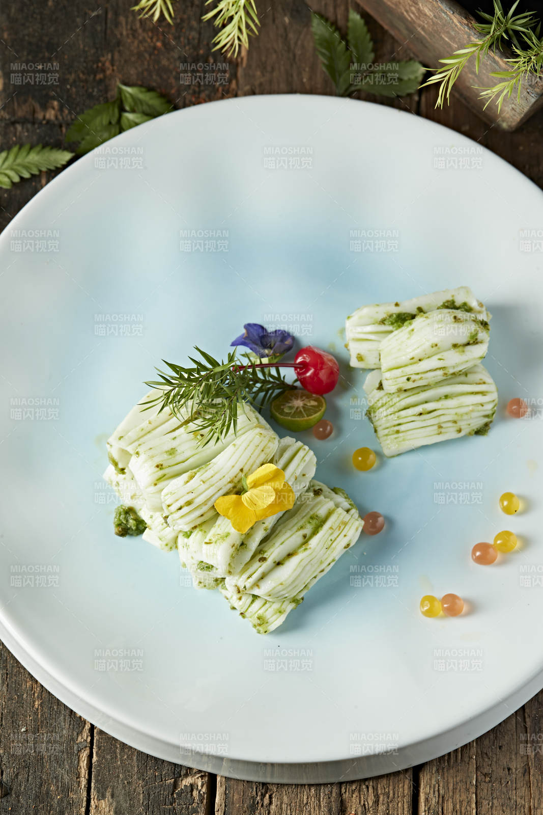 芥香山葵墨鱼花