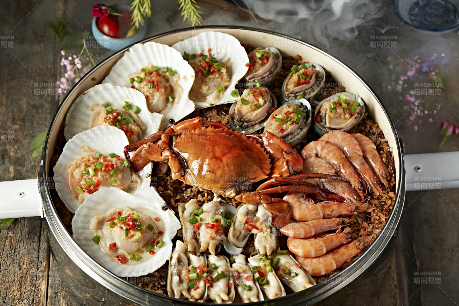 超級香蒸蒜蓉香辣海鮮大咖