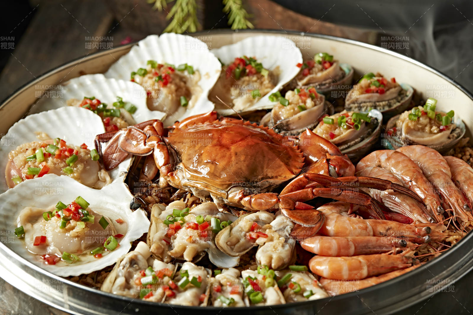 超級香蒸蒜蓉香辣海鮮大咖