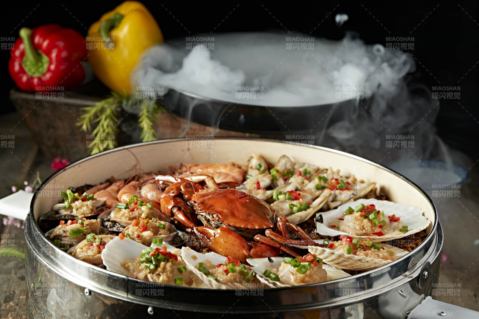 超級香蒸蒜蓉香辣海鮮大咖