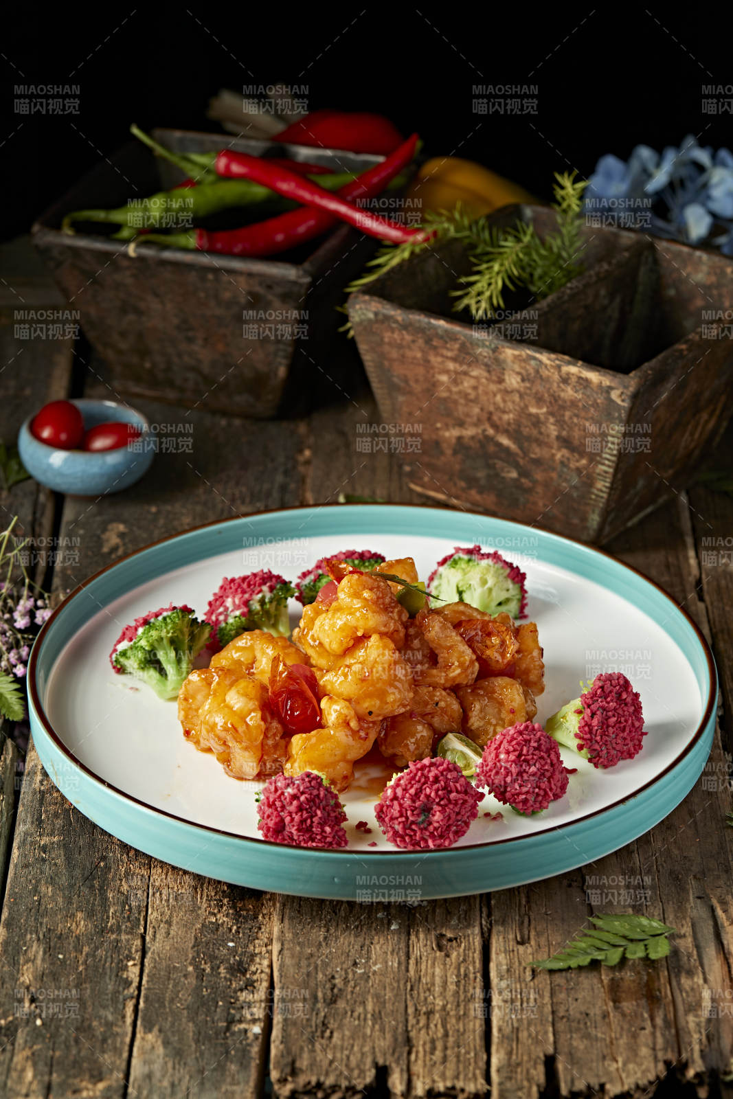 美味宫保大虾球