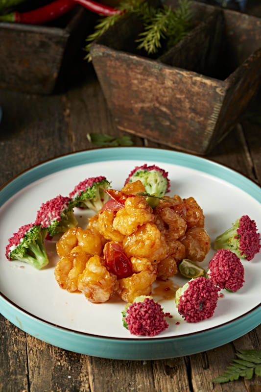 美味宫保大虾球