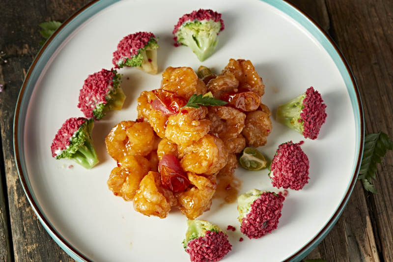 美味宫保大虾球