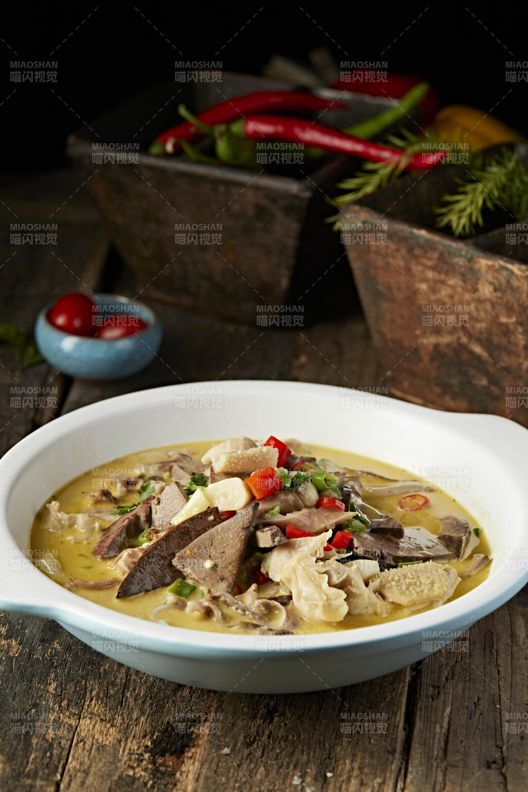 酸湯砂鍋羊雜碎