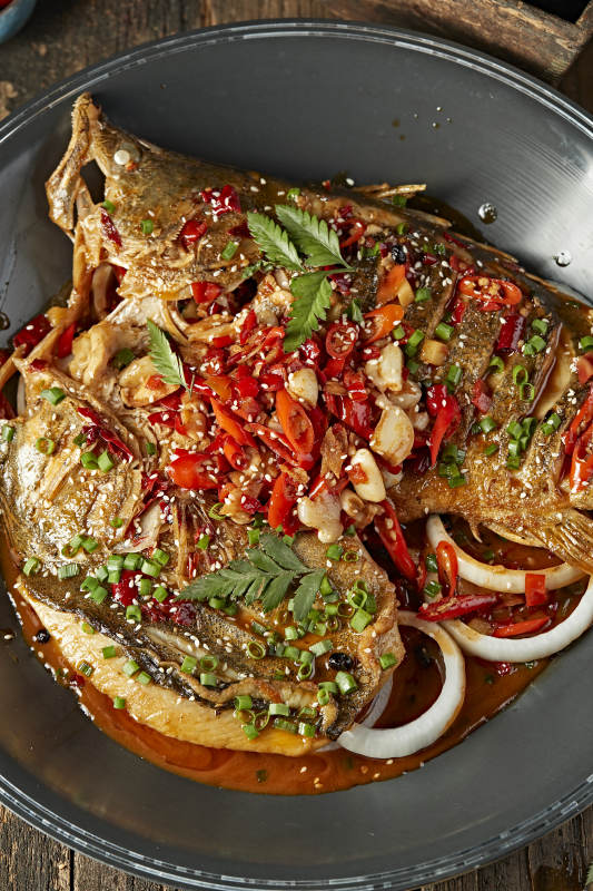 徽州名菜臭鳜鱼