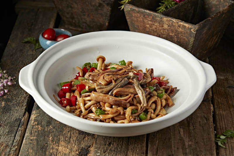 砂鍋香辣豬肚海鮮菇