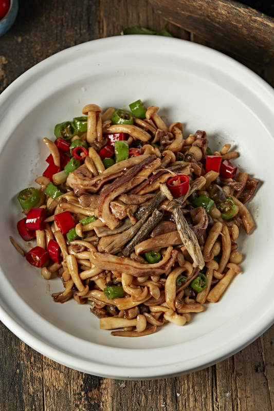 砂鍋香辣豬肚海鮮菇