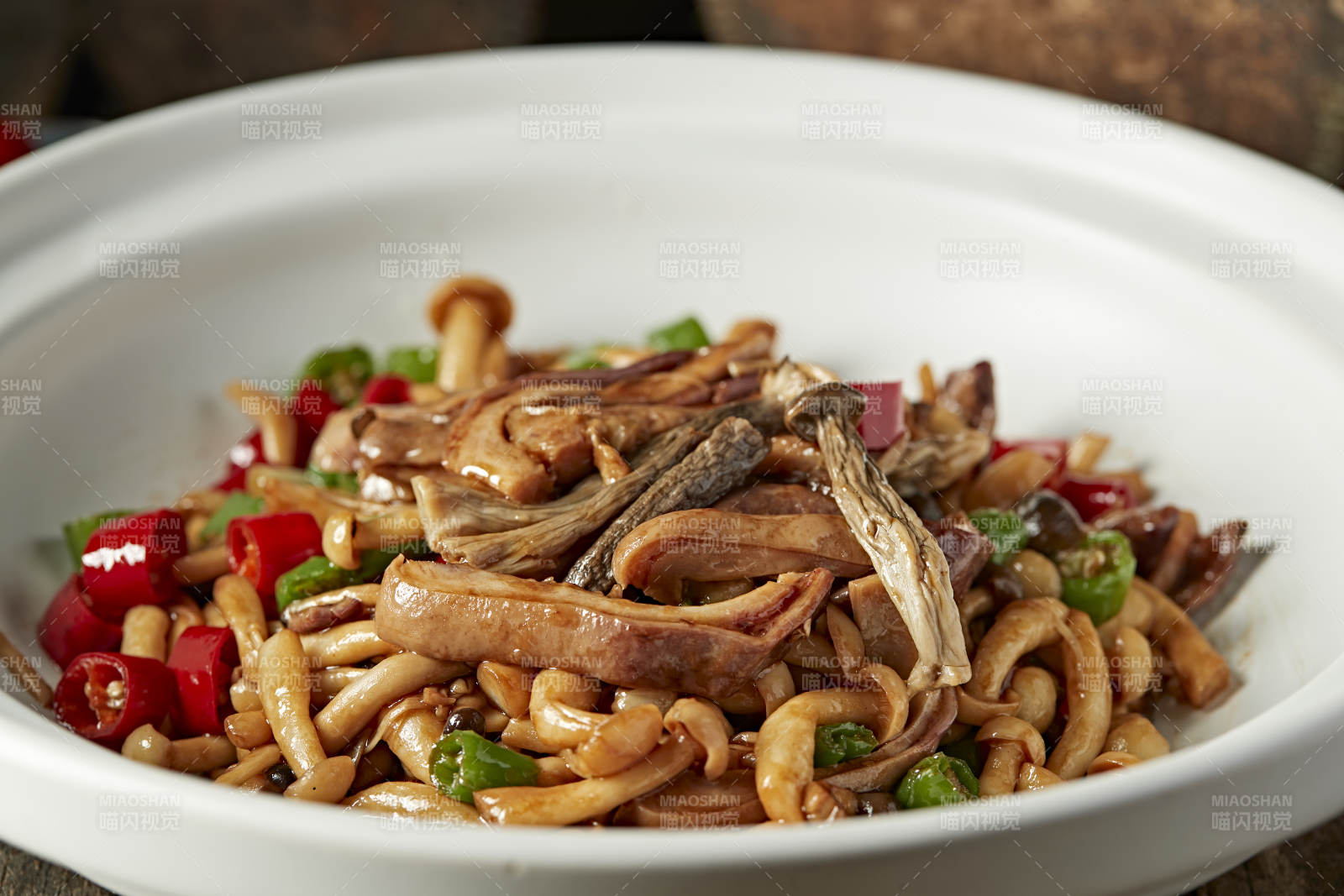 砂鍋香辣豬肚海鮮菇