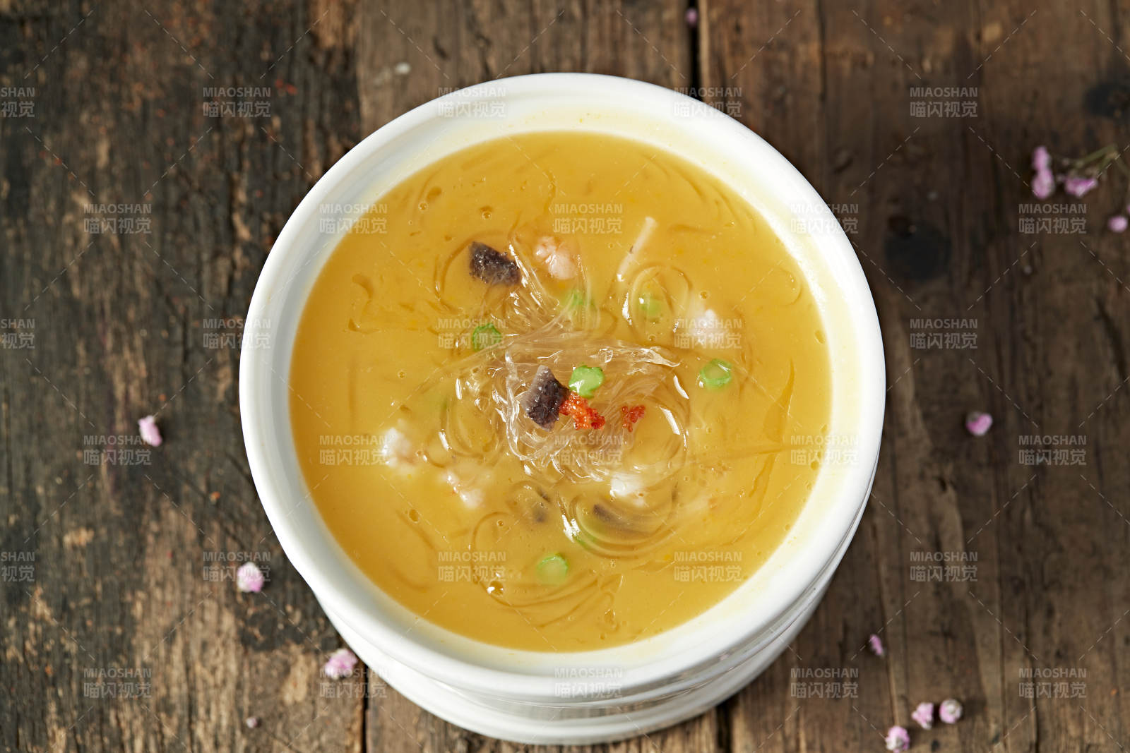 濃湯黑松露海米燴魚翅