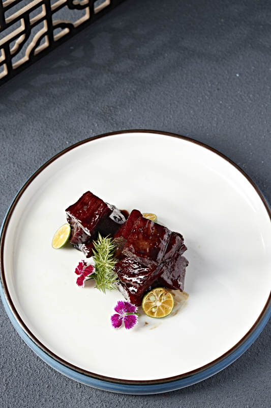 果木烟熏文火猪梅肉