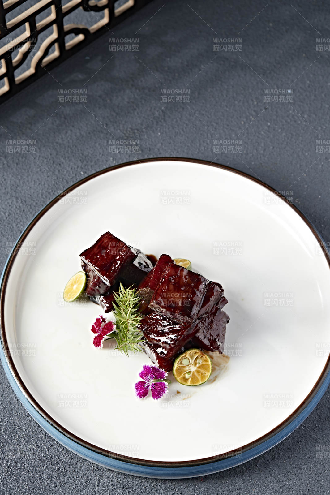 果木烟熏文火猪梅肉