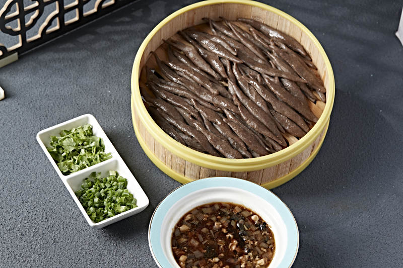 张家口地方美食黑莜面鱼鱼