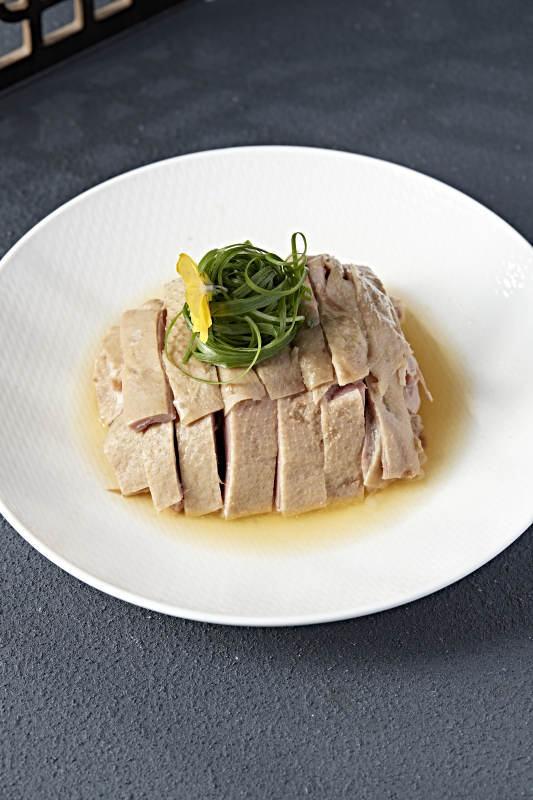 卤水白切大鹅肉