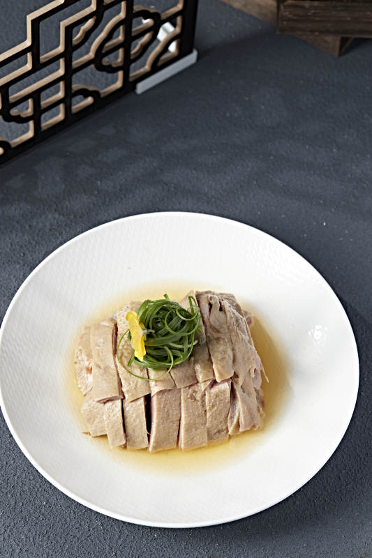 卤水白切大鹅肉