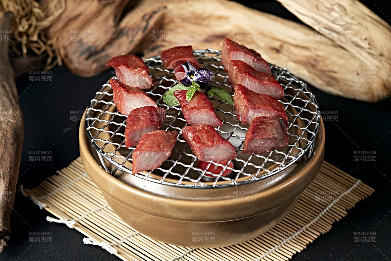 泥爐炭燒港式秘制叉燒肉