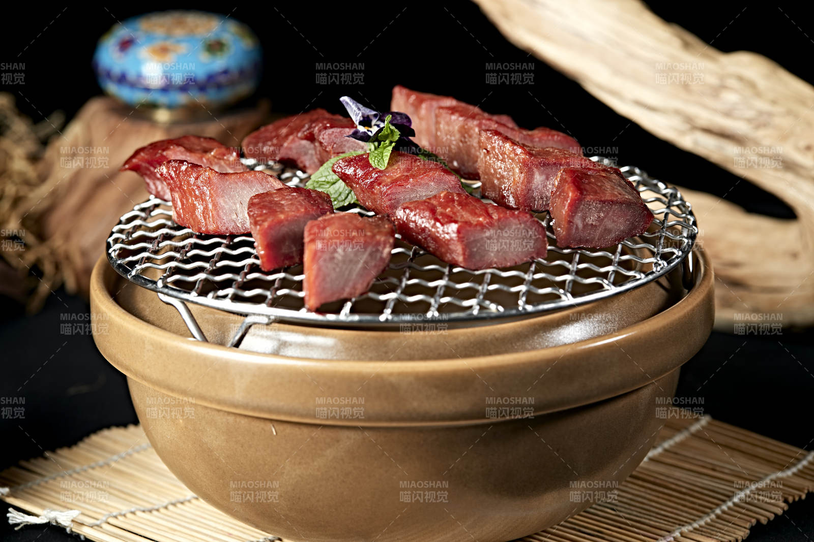 泥爐炭燒港式秘制叉燒肉