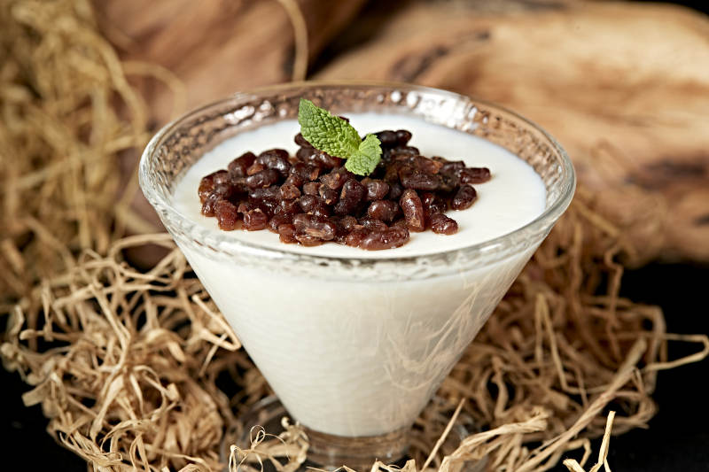 美味鲜奶红豆布丁