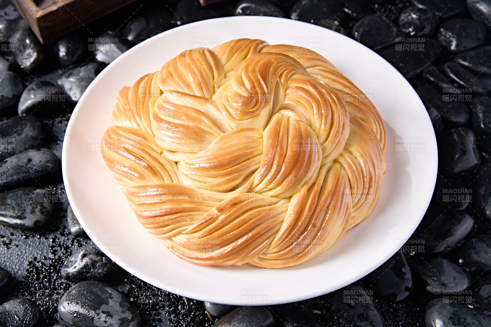 香烤開花富貴大花卷