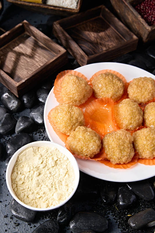 張垣壩上油炸黃糕