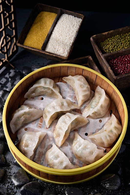 港式冰皮水晶什锦蒸饺