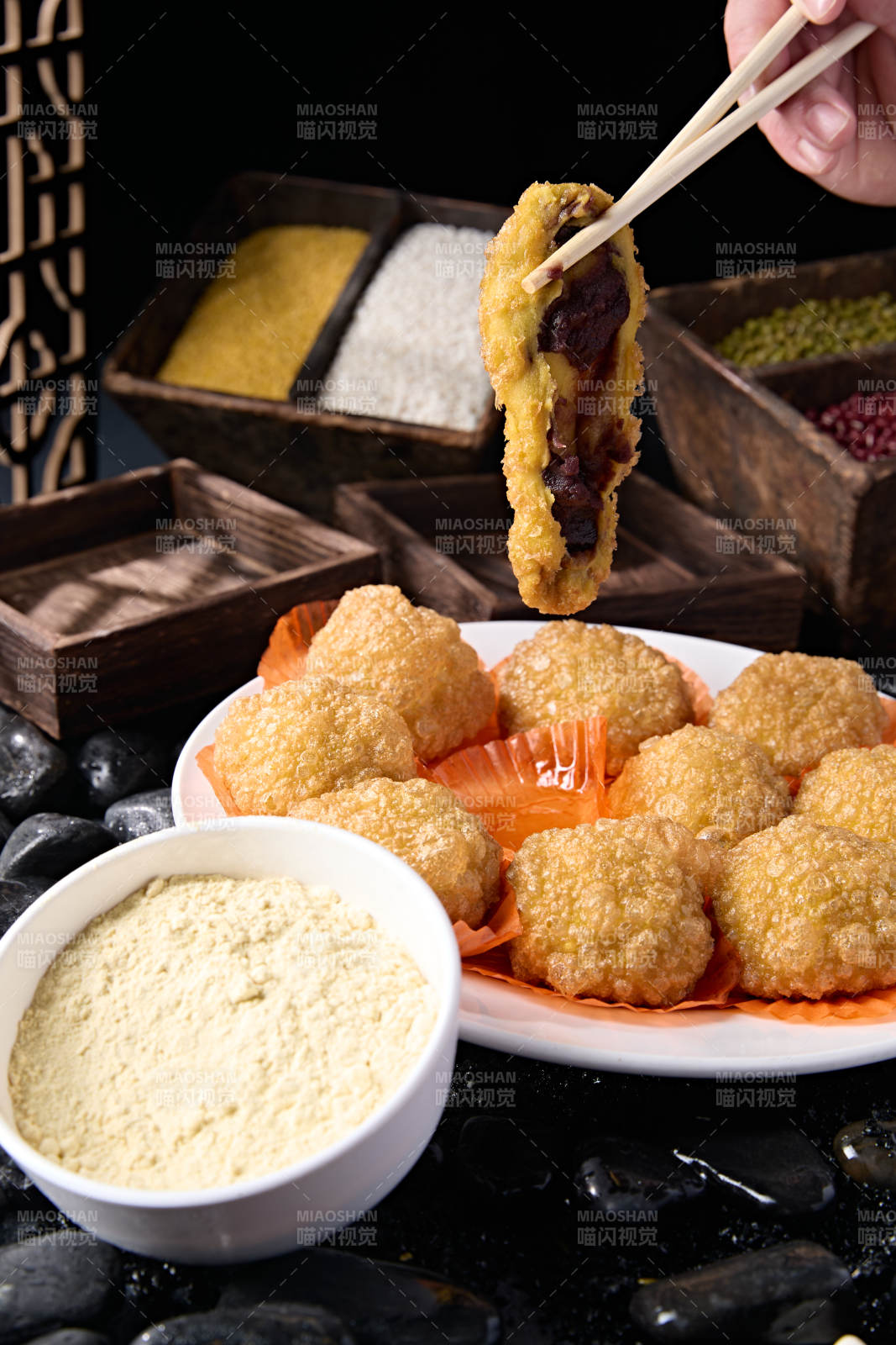 張垣壩上油炸黃糕