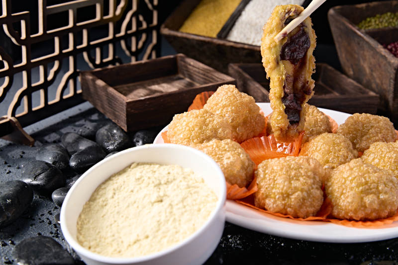 張垣壩上油炸黃糕