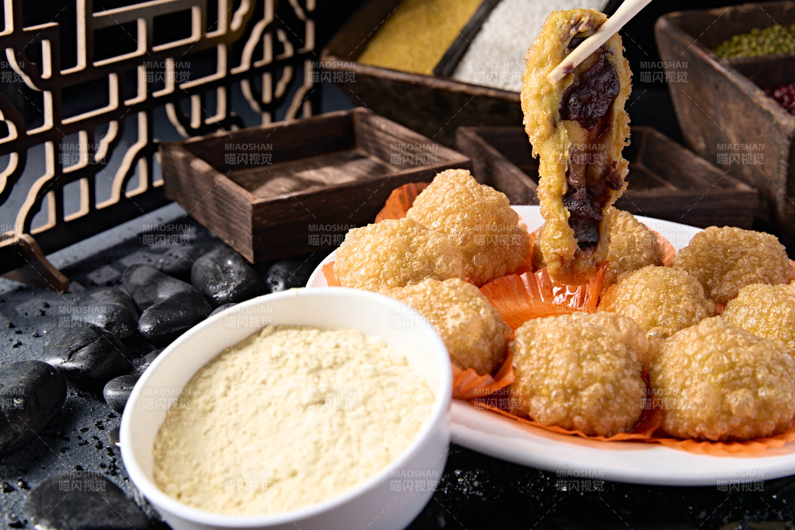 張垣壩上油炸黃糕