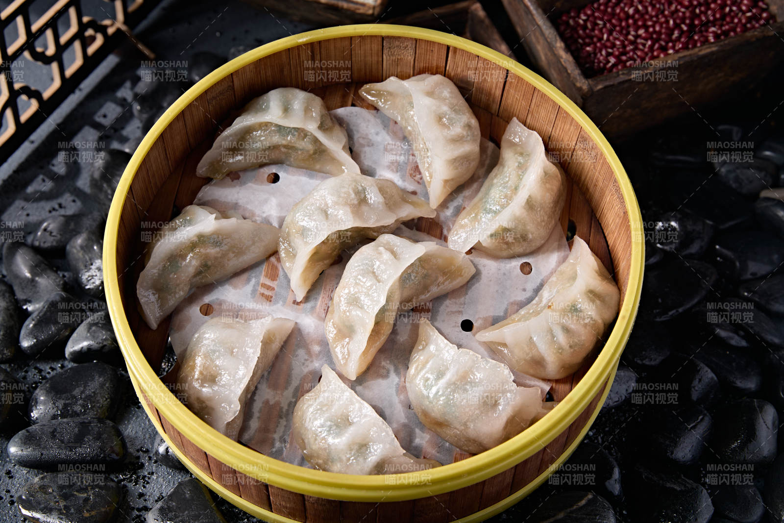 港式冰皮水晶什锦蒸饺