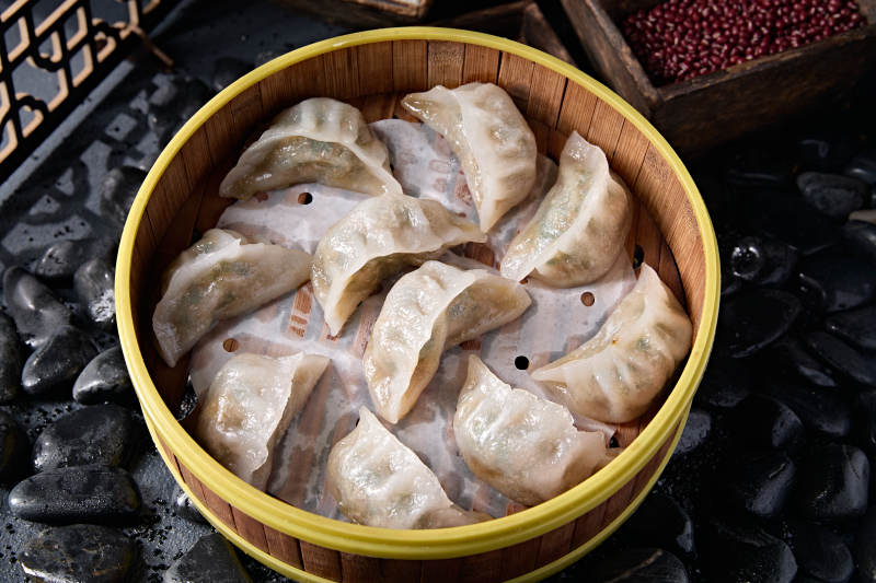 港式冰皮水晶什锦蒸饺