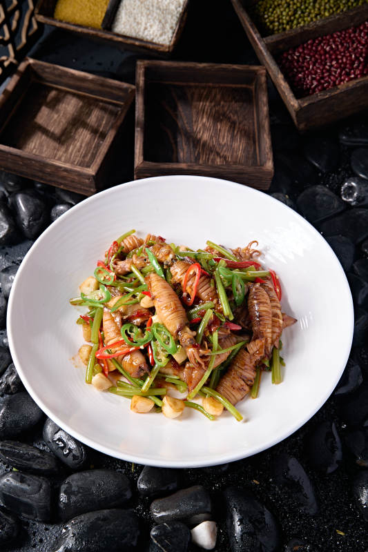 米椒蒜香爆海兔