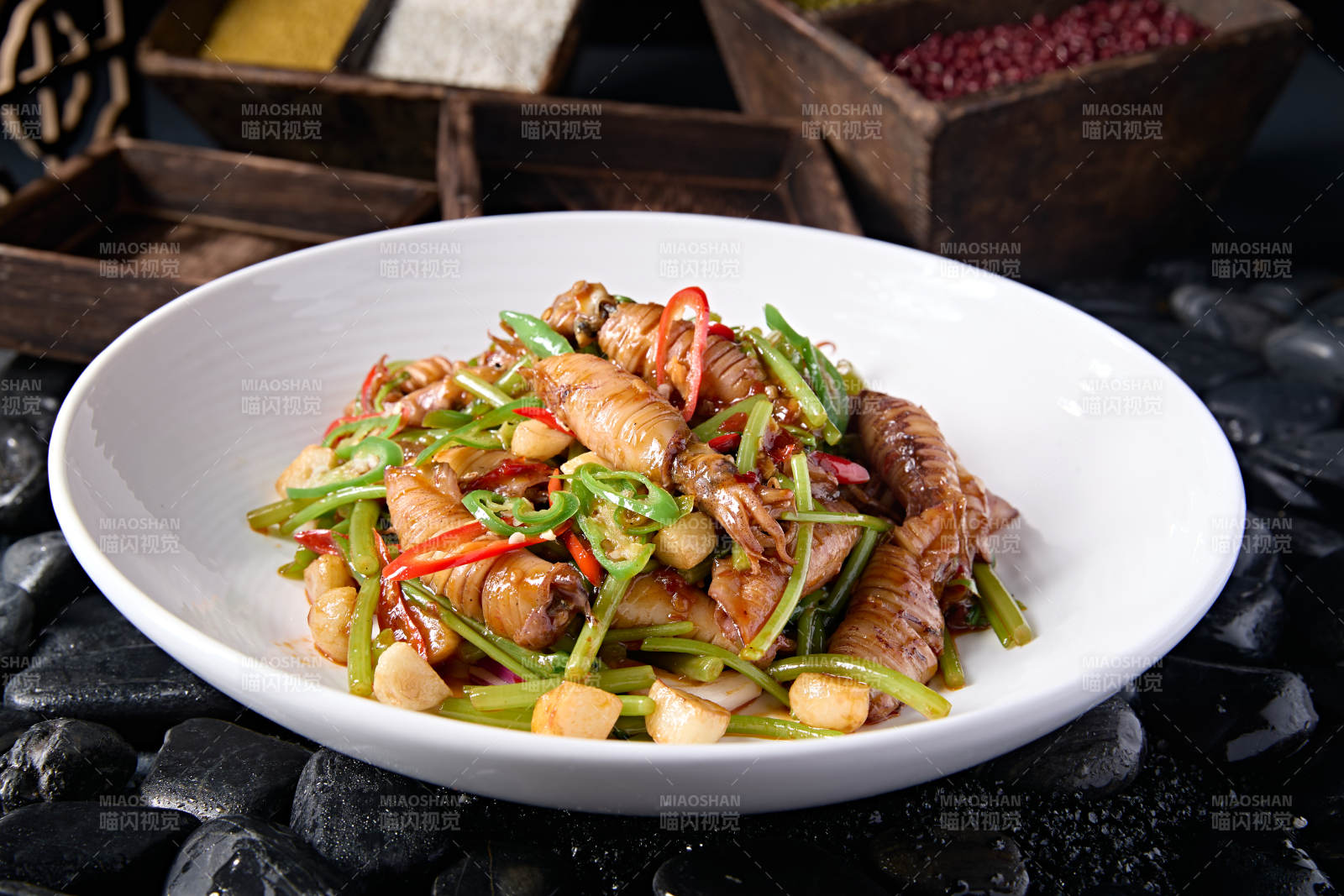 米椒蒜香爆海兔