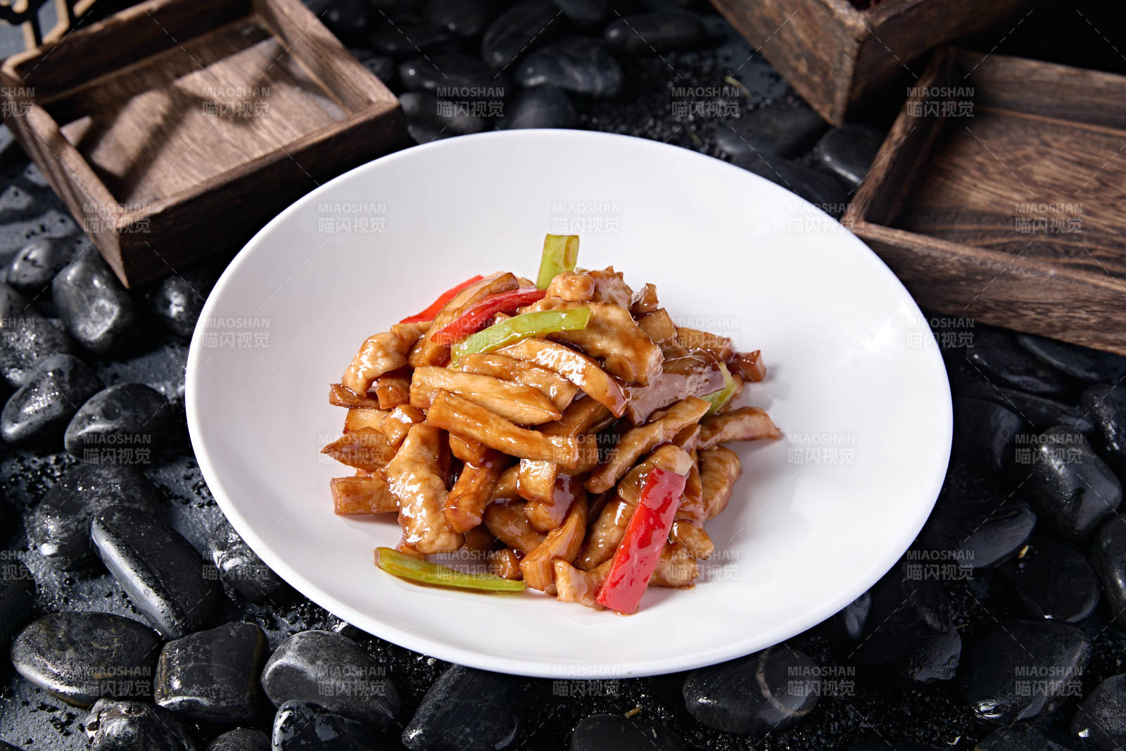 彩椒牛柳杏鮑菇