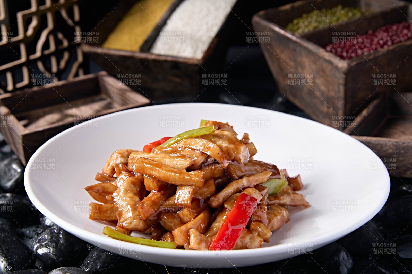 彩椒牛柳杏鮑菇